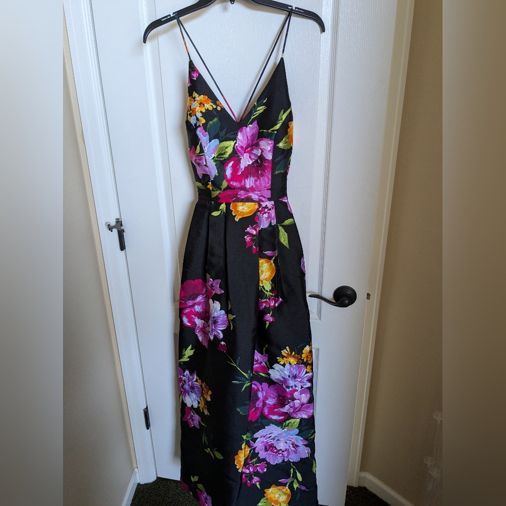 Floral Prom Dress Size 7